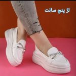 کفش کالچ لژ 5 سانت ضربدری