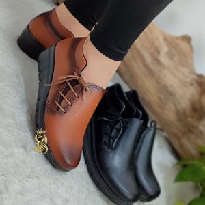 کفش طبی لژدار مدل بغل بندی رایتل